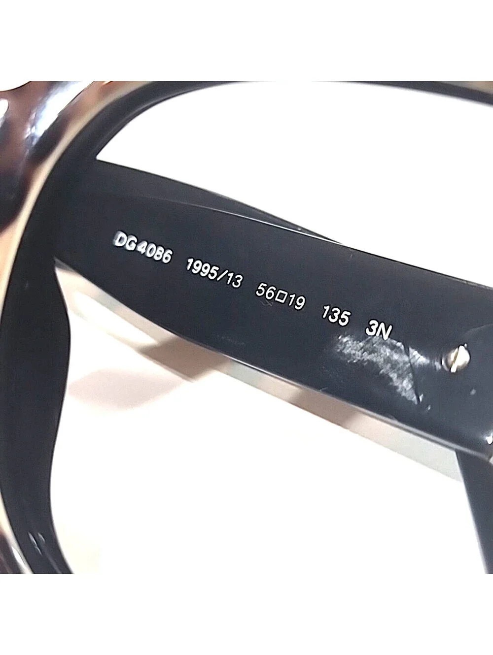 Dolce & Gabbana DG4086 Milano No Lenses Leopard Sunglasses Frame 56-19 135